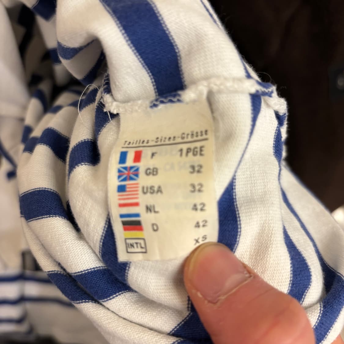 세인트제임스 마린 패치 스트라이프 롱슬리브 상품이미지7