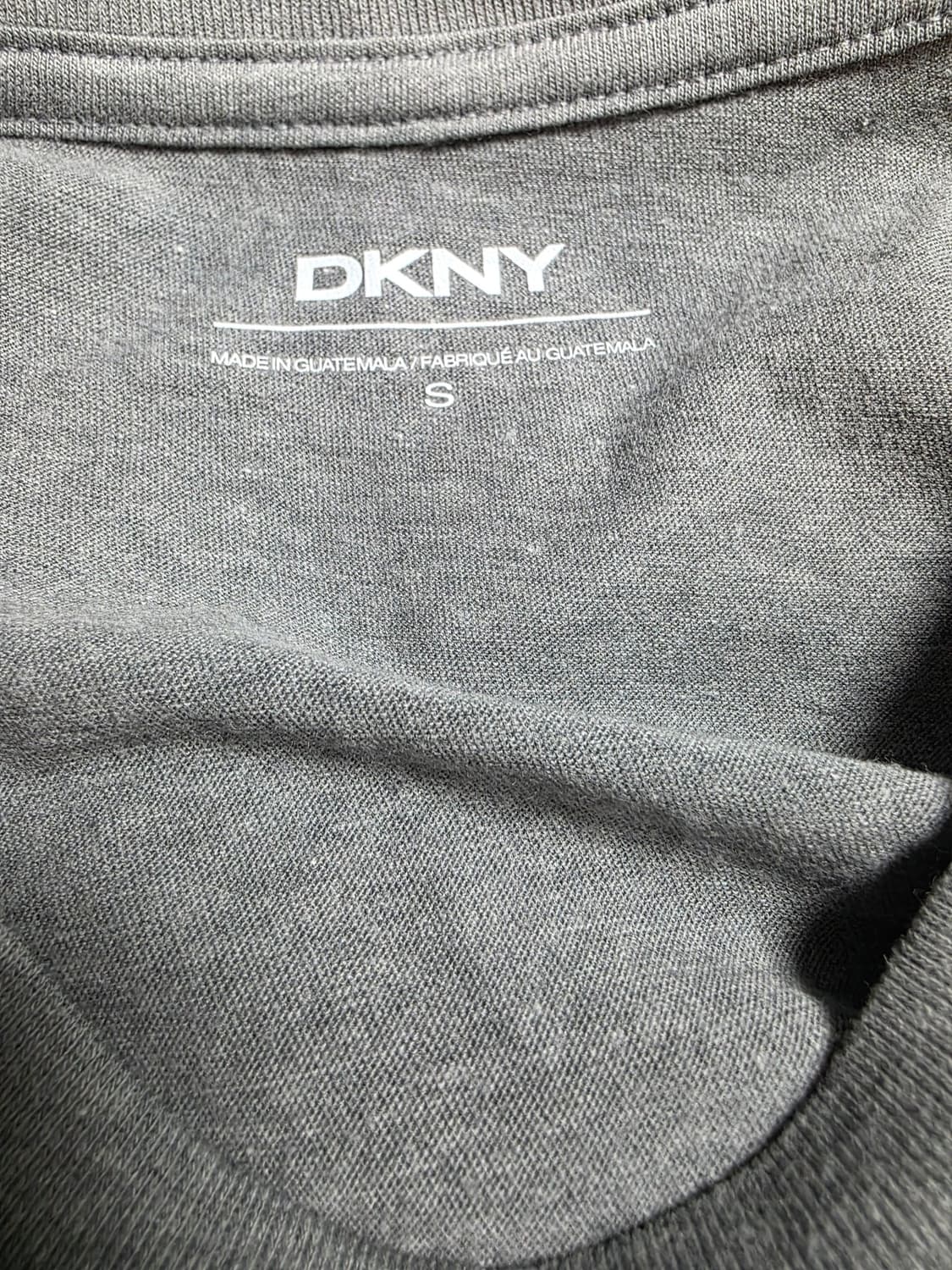 (새상품)DKNY 반팔 옐로우 프린팅 티셔츠 (S) 상품이미지3