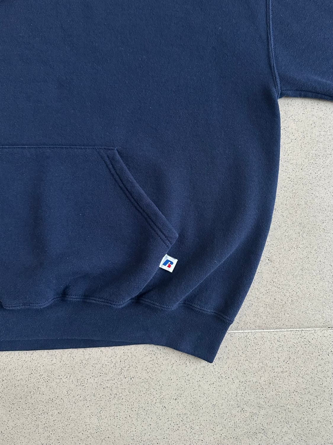 00s 빈티지 러셀 후드 네이비 L 상품이미지3