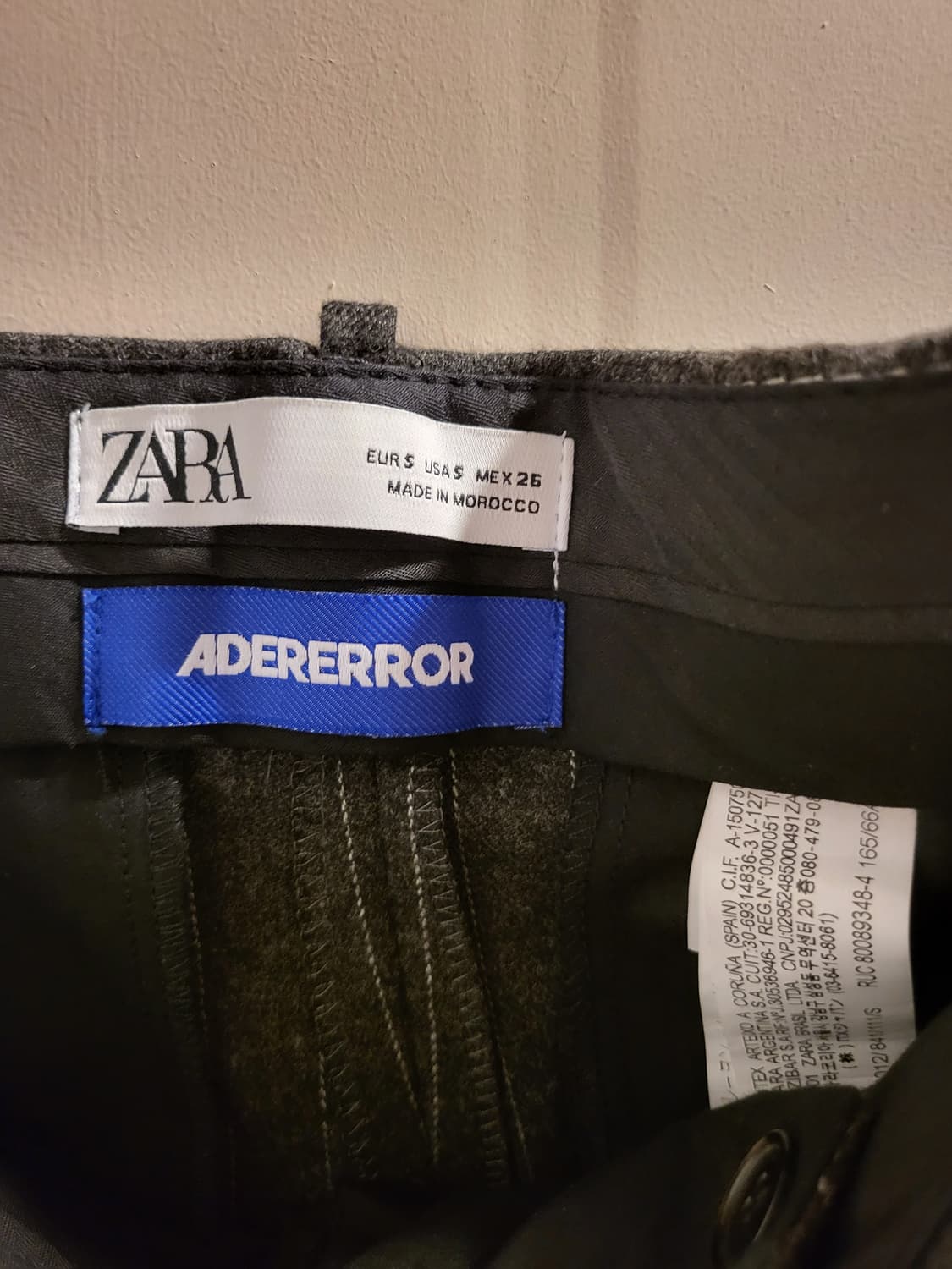 ZARA x ADERERROR 스트라이프 정장세트 상품이미지9