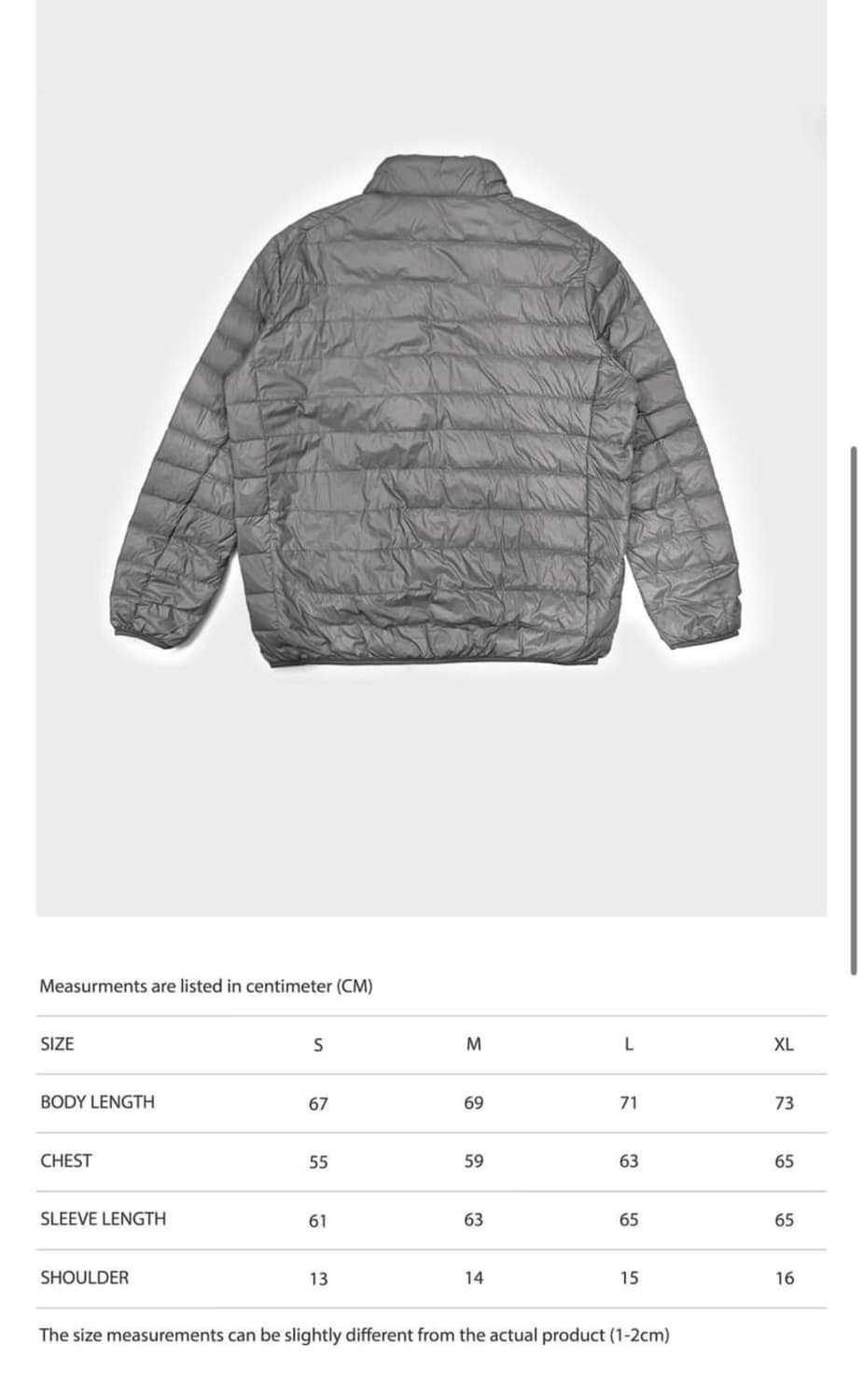 라브로스 경량패딩 L 상품이미지2