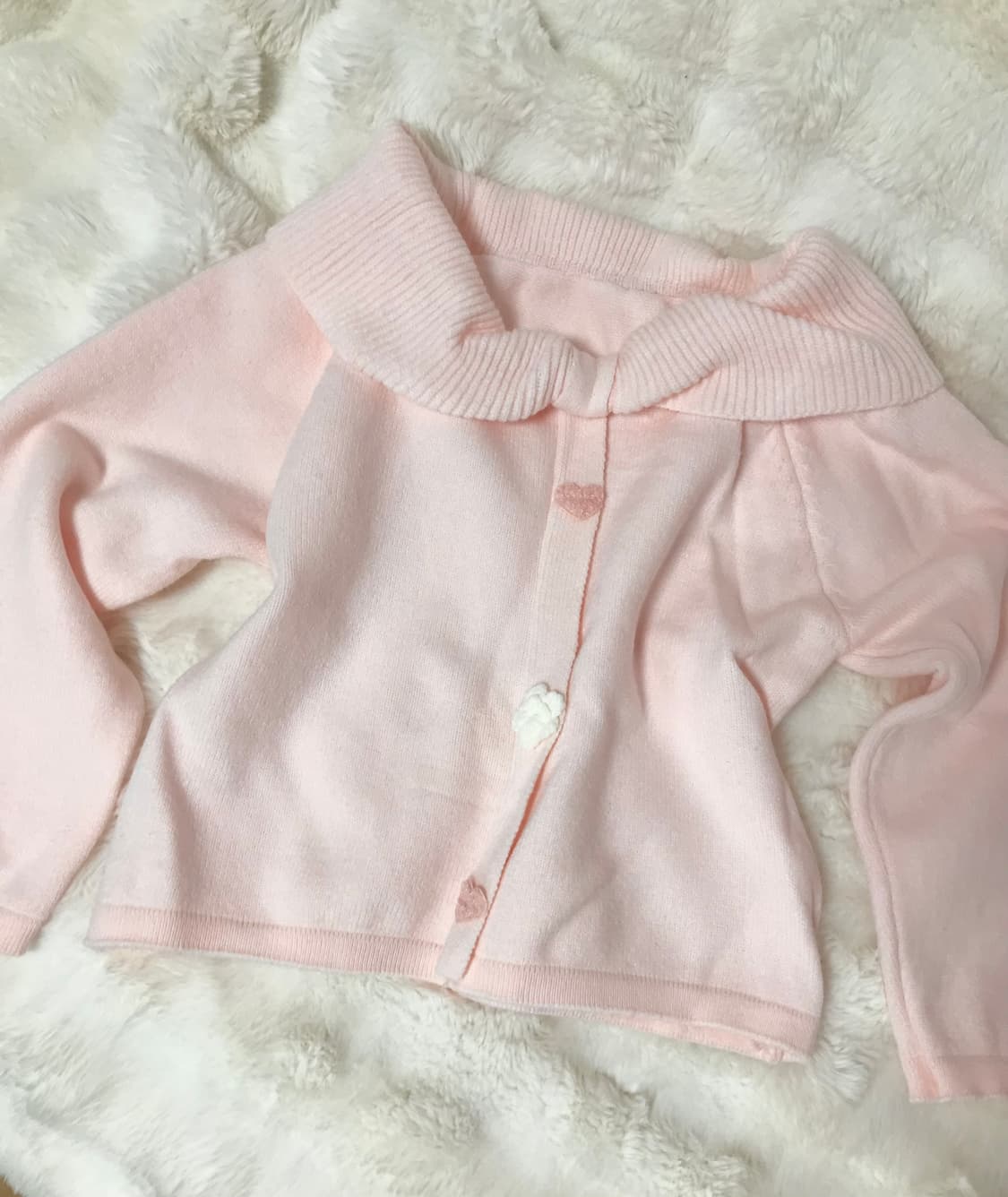 리본 핑크 오프숄더 빈티지 히메갸루 달천깔 러블리 상품이미지2