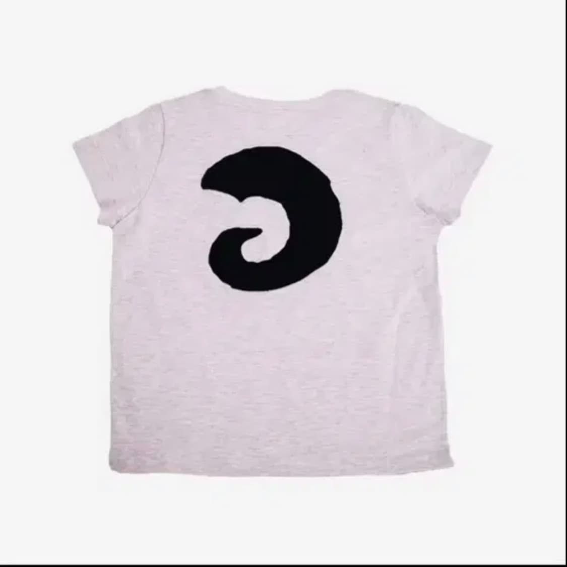 탄산마그네슘 혼 아플리케 티셔츠 라이트 핑크(우먼) 상품이미지1