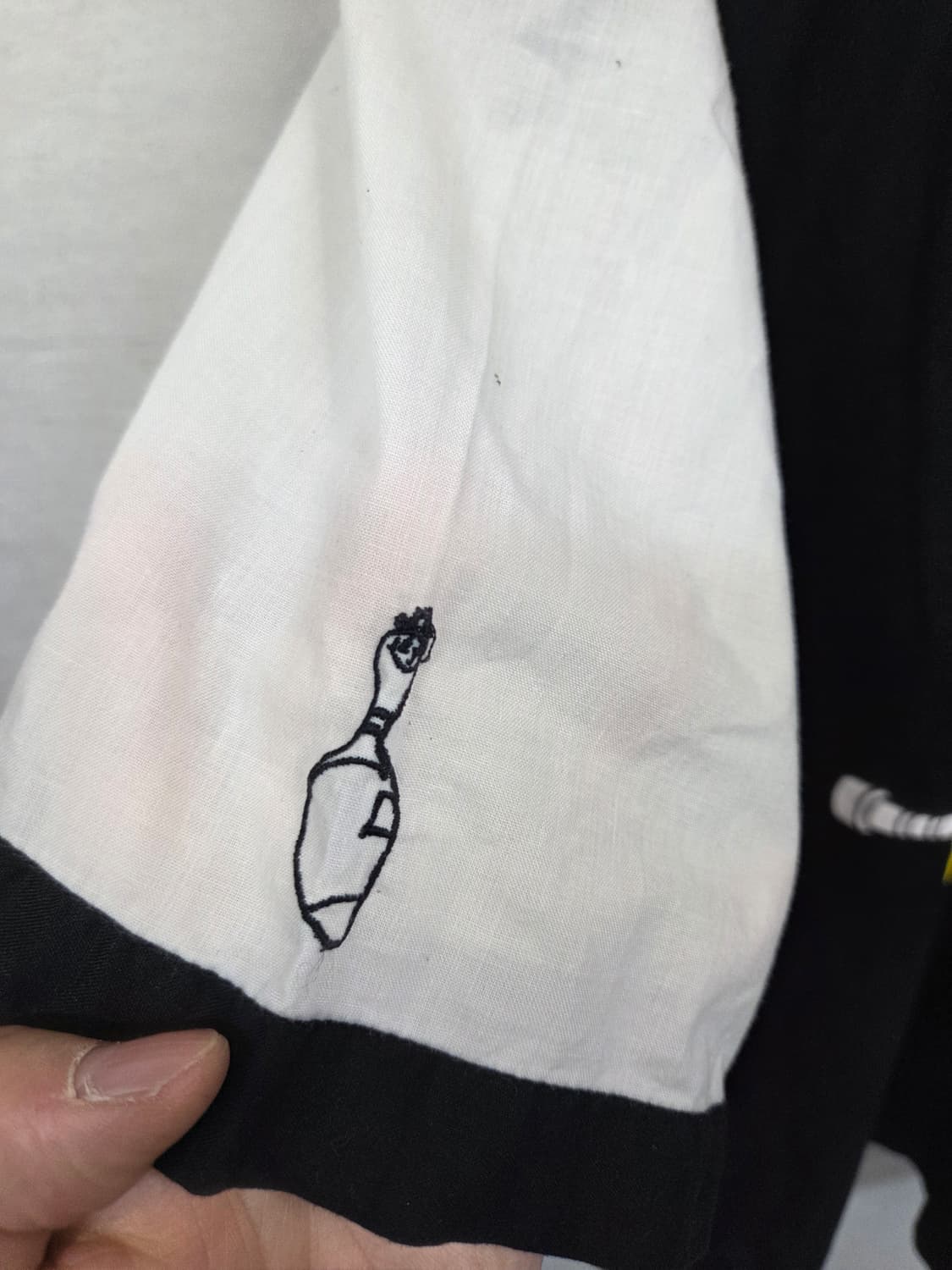 빈티지 usa 90s 미키마우스 프린팅 볼링 셔츠반팔 xl 상품이미지3