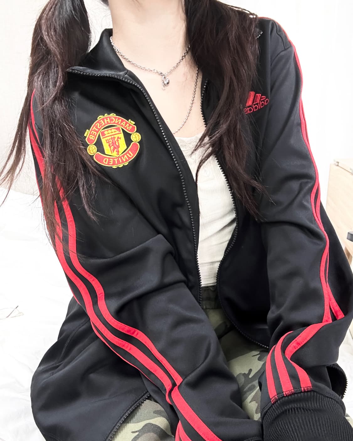 아디다스 맨유 검빨 져지 상품이미지3