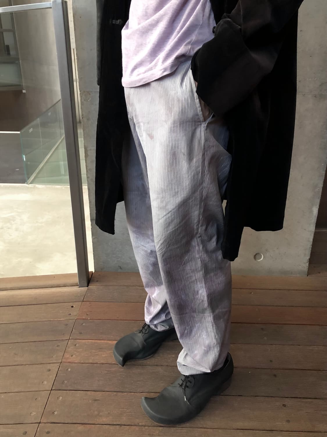 꼼데가르송 마블 프린팅 팬츠  상품이미지1