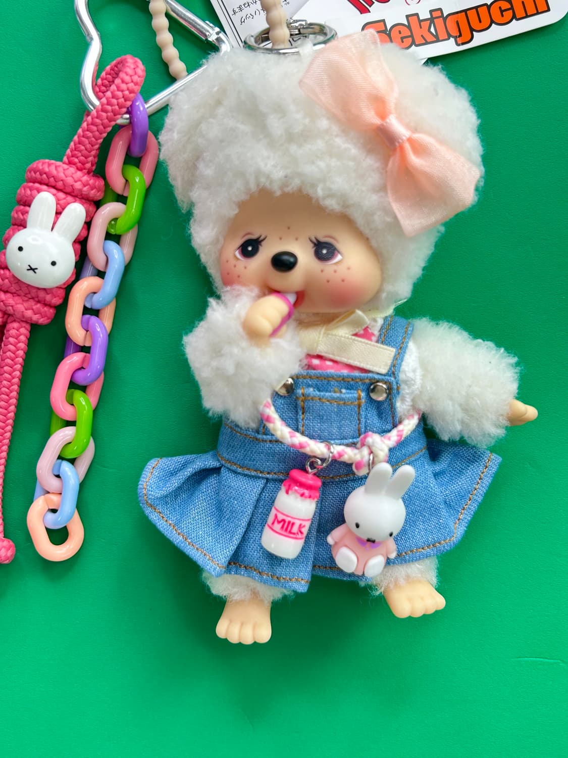 (47)정품 몬치치 프렌즈 챠무 커스텀키링🐑🧂+미피콜라보 커스텀키링 상품이미지2