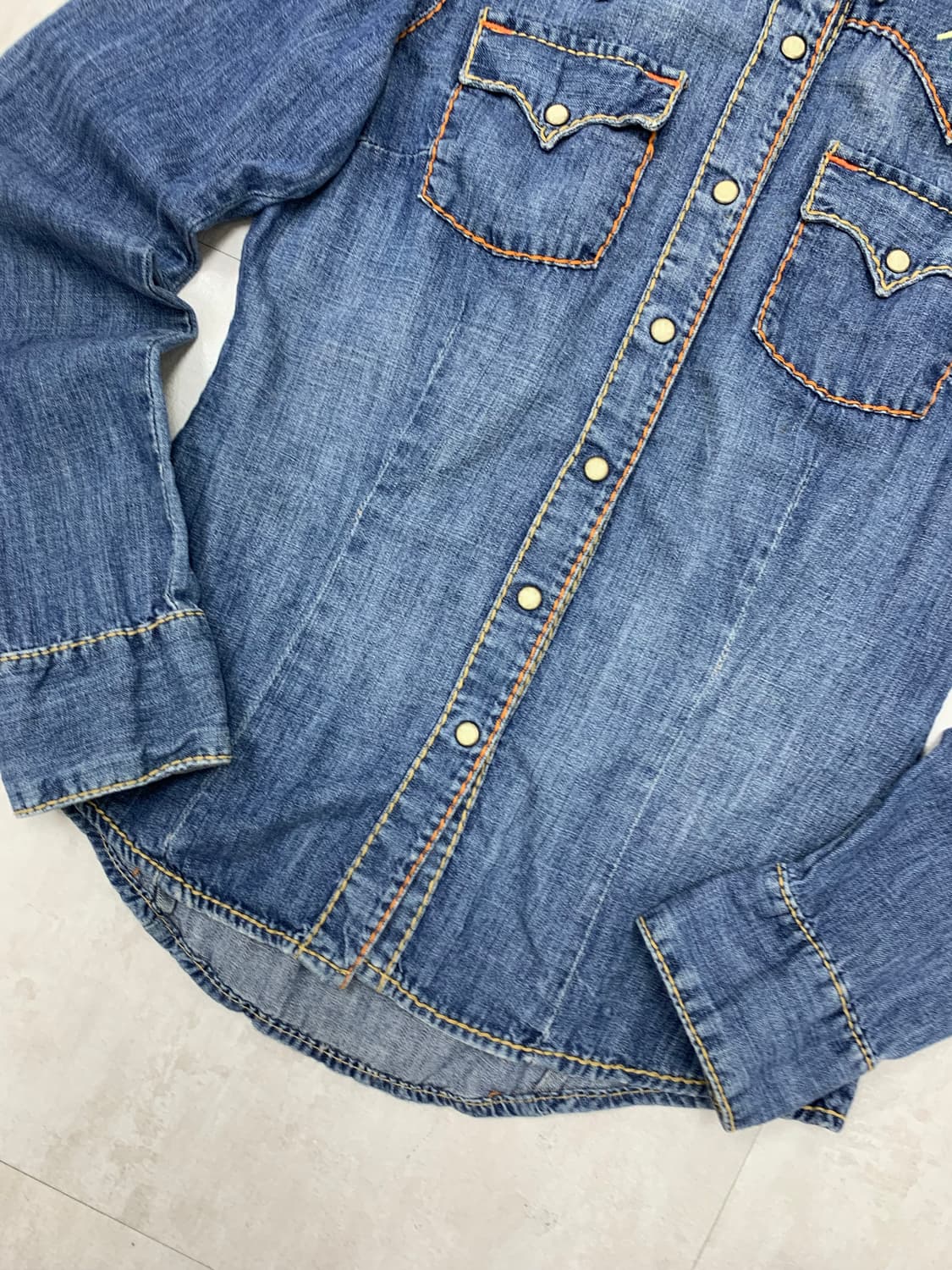 트루릴리전 스티치 디테일 셔츠 #644 상품이미지3