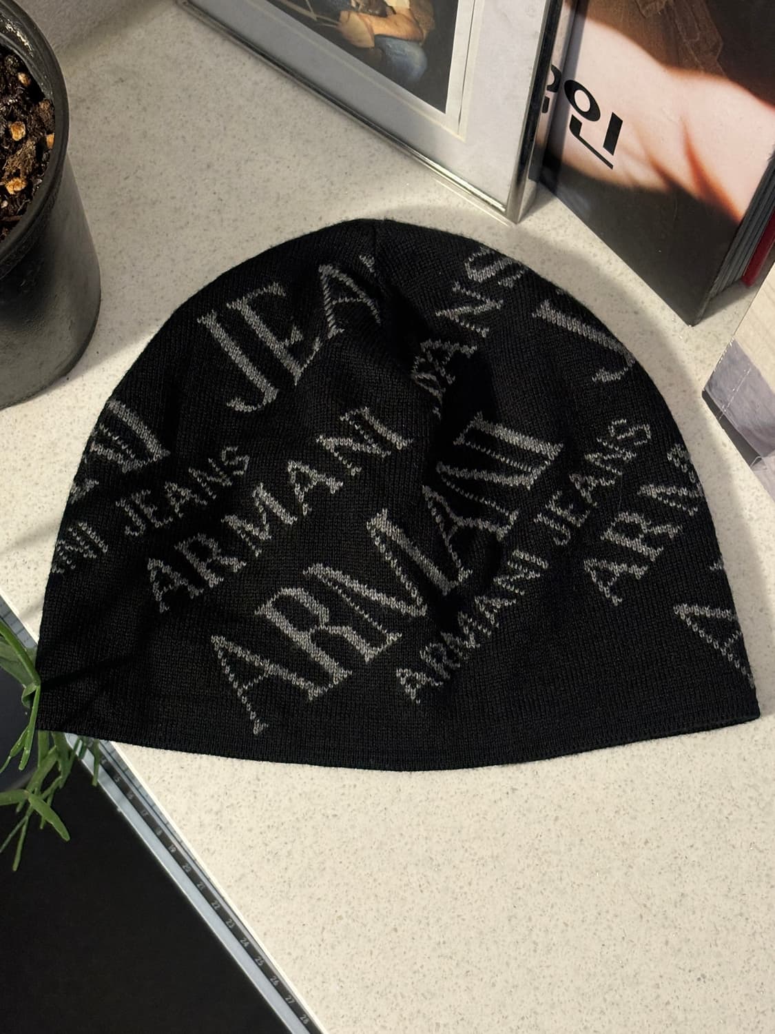 아르마니 진스 비니 상품이미지3