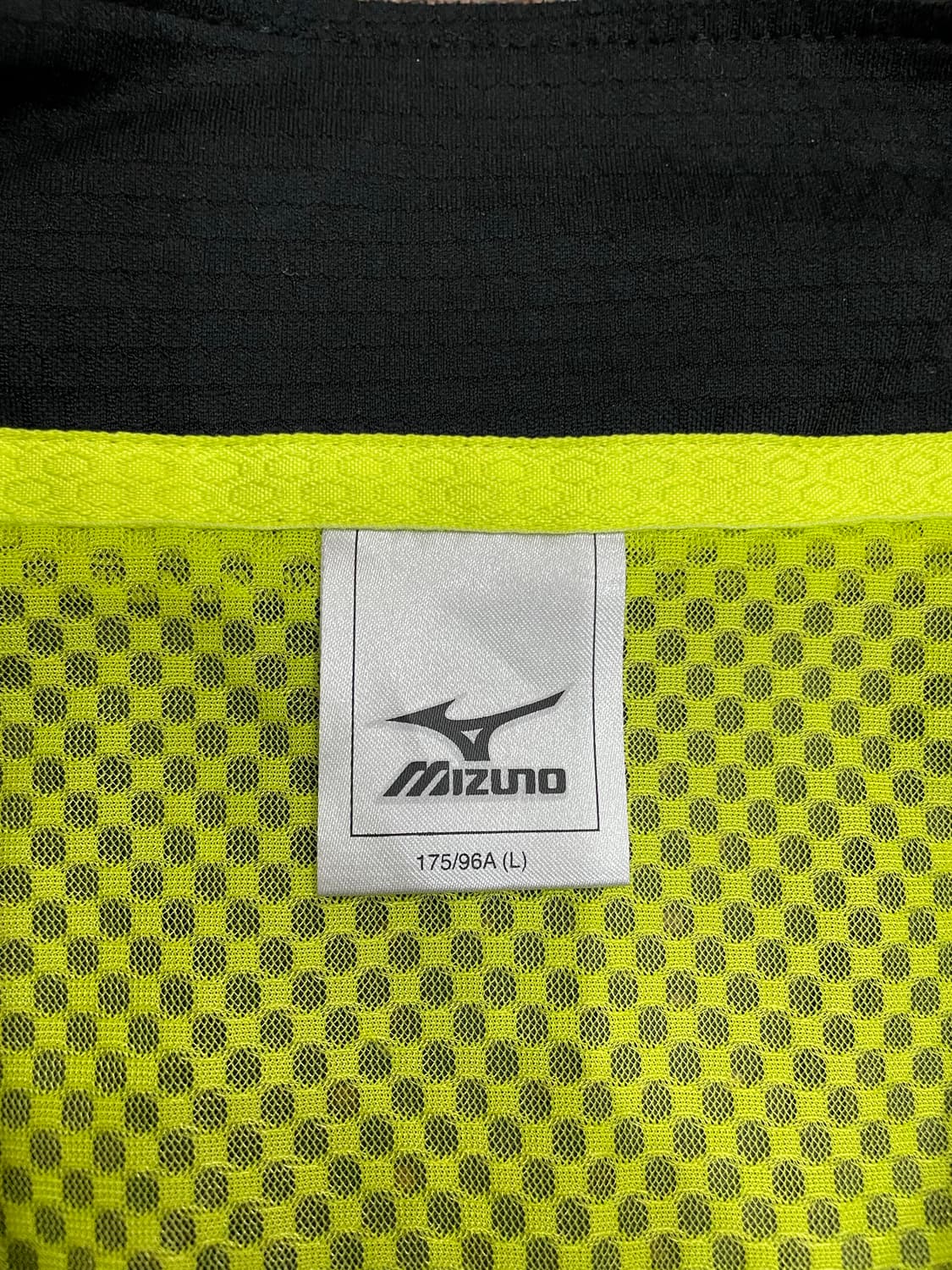 미즈노 MIZUNO 윈드브레이커 바람막이 블랙 상품이미지8