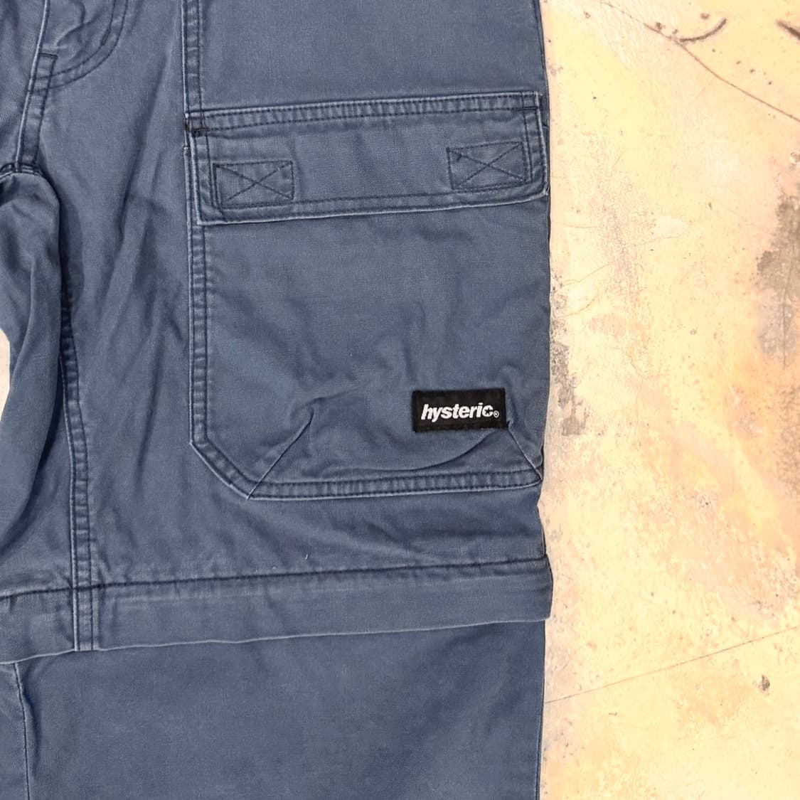 히스테릭글래머 2웨이 밀리터리 카고팬츠 네이비 상품이미지4