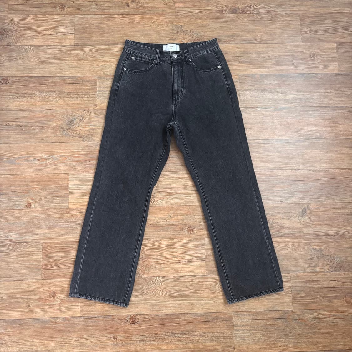 LAP 랩101 흑청 워싱 데님 28 청바지 TOM 스트레이트 상품이미지1