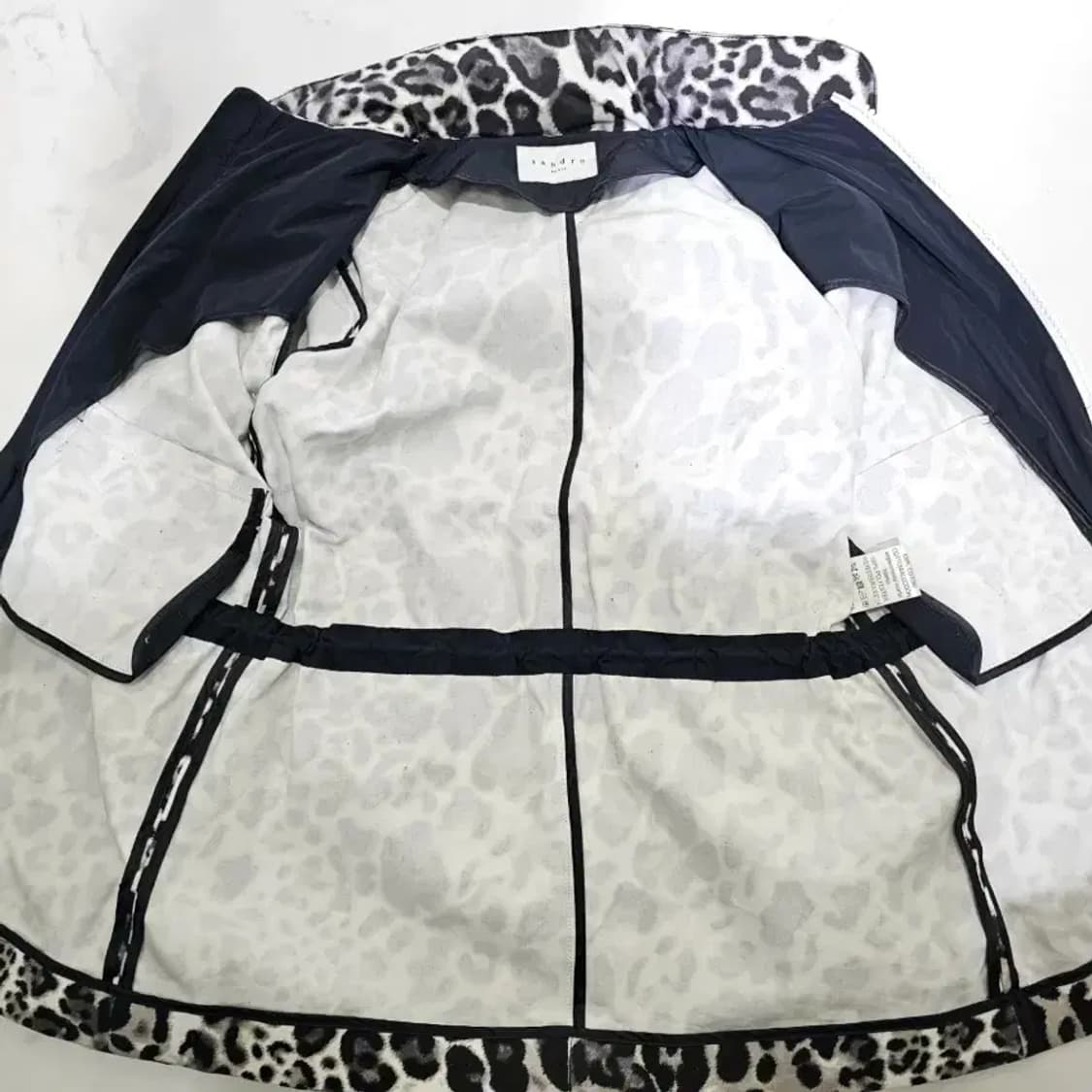 산드로 레오파드 후드 파카 자켓 ~55 상품이미지9