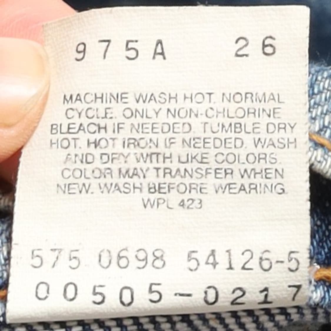 리바이스 90’s Levi's 505 Denim Pants 
 상품이미지10