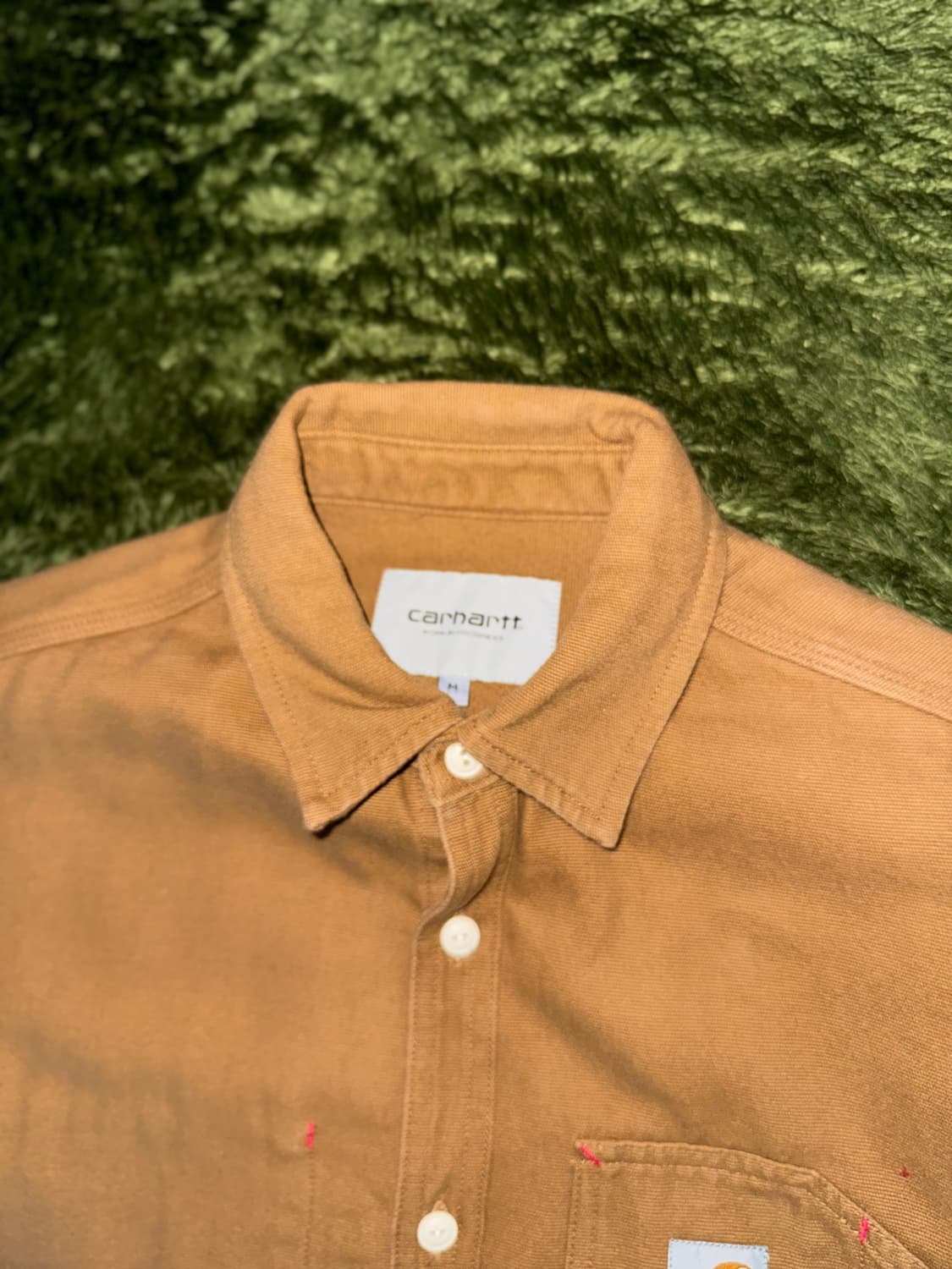 [M] 칼하트 WIP TONY 워크 셔츠 탄 브라운 상품이미지3