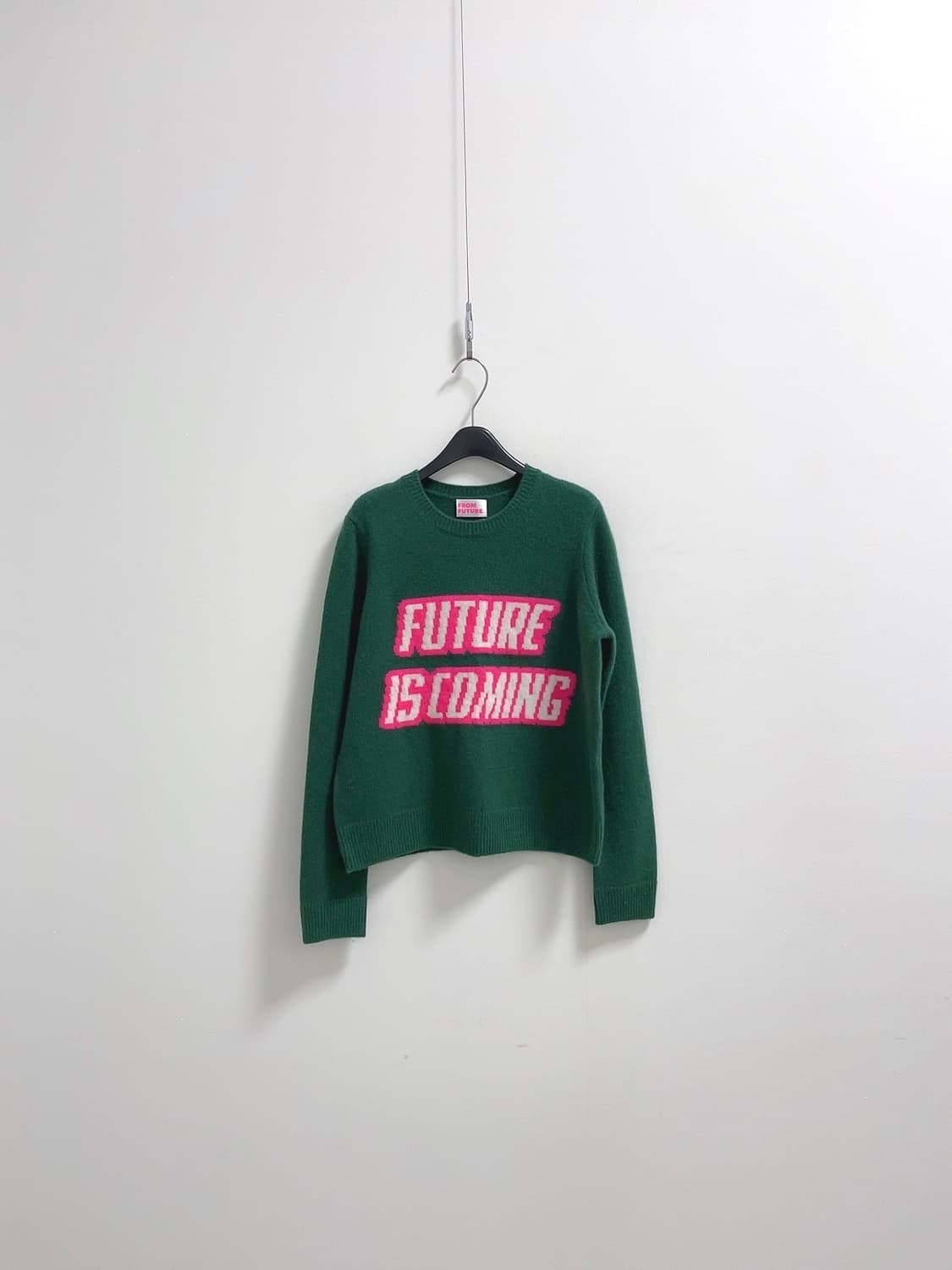 프롬퓨처 그린 캐시미어 100 니트 상품이미지1