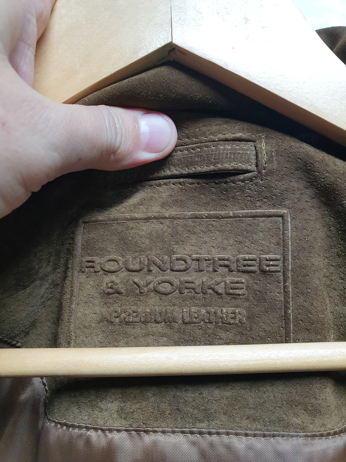 [2xb/xxxl] roundtree&york 스웨이드 패딩조끼 상품이미지7