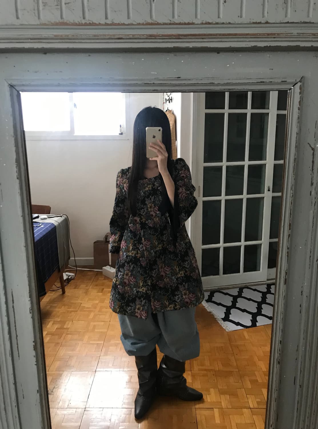 vintage pattern jacket 상품이미지1