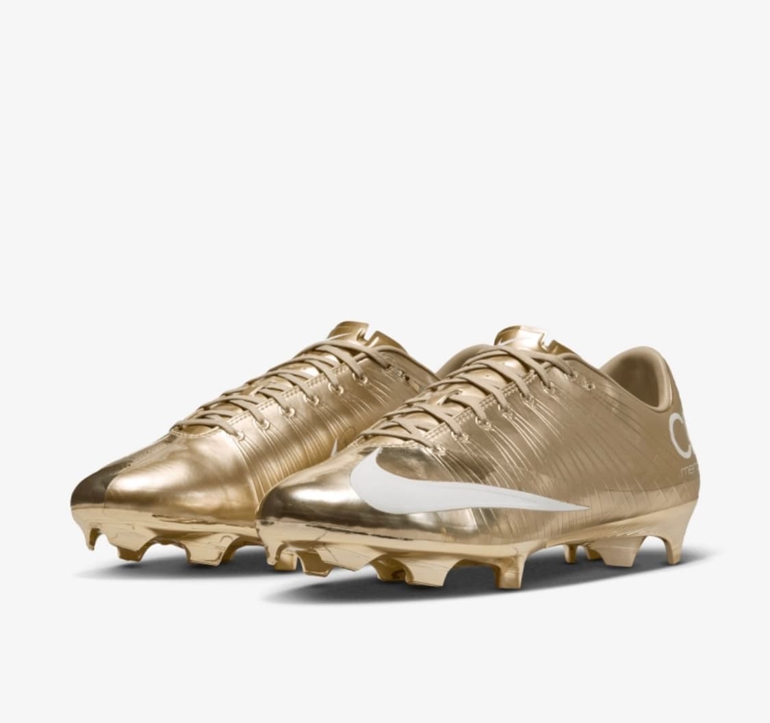 나이키 머큐리얼 슈퍼플라이 RGN FG SE CR7 메탈릭 골드 호날두 상품이미지1