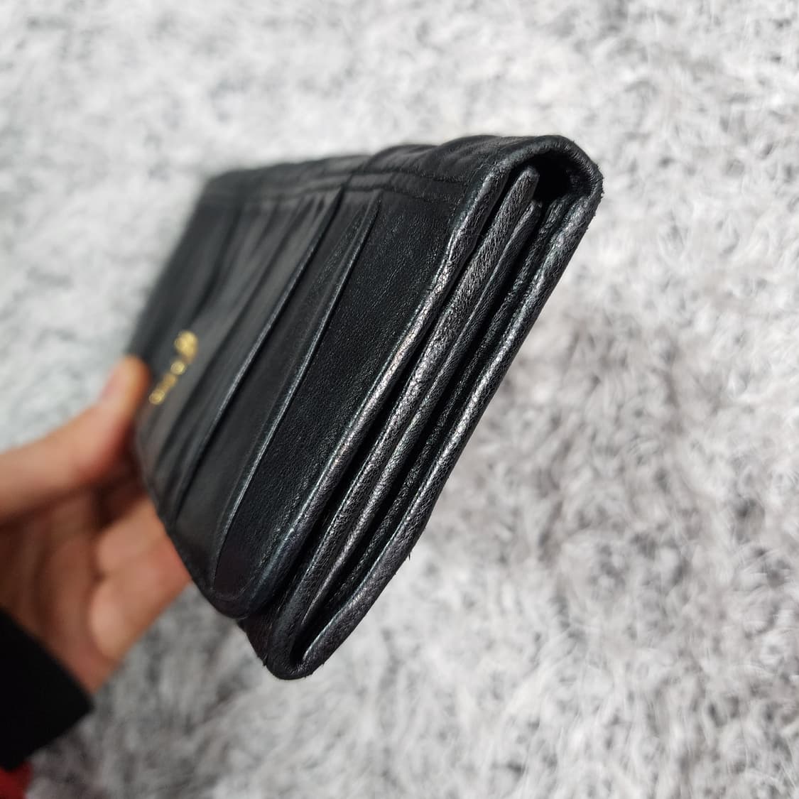 프라다 레더 장지갑 상품이미지5