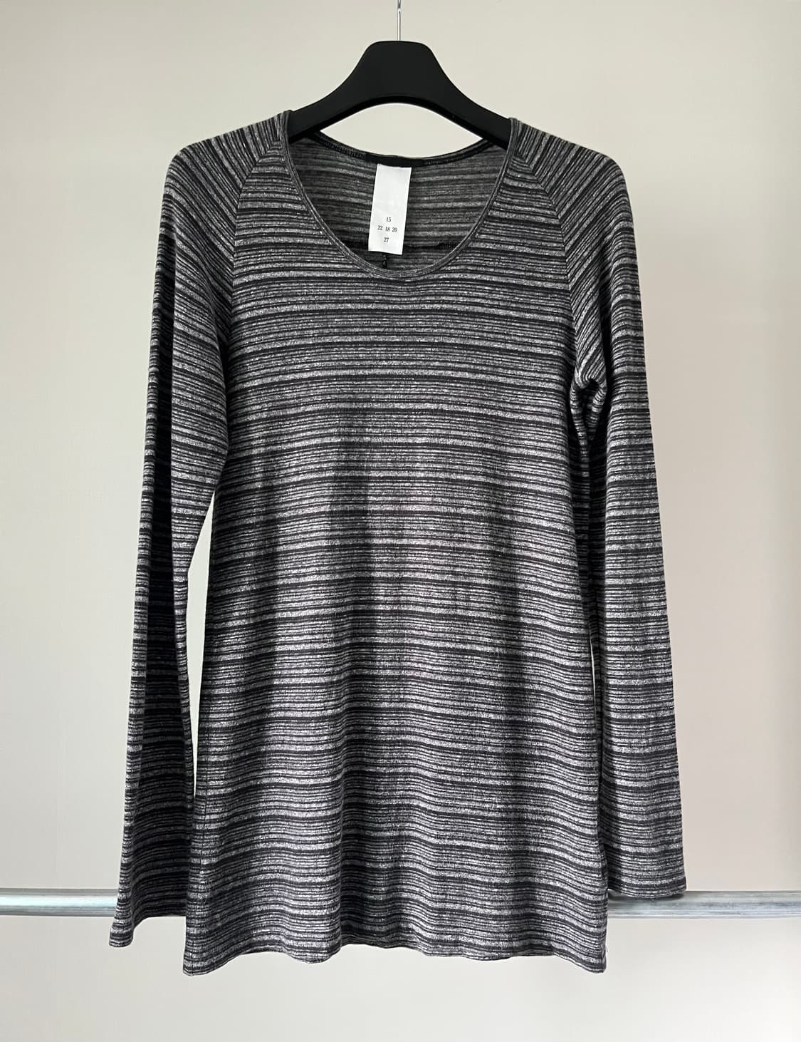 The Viridi-Anne Striped Long Cutsew 상품이미지1
