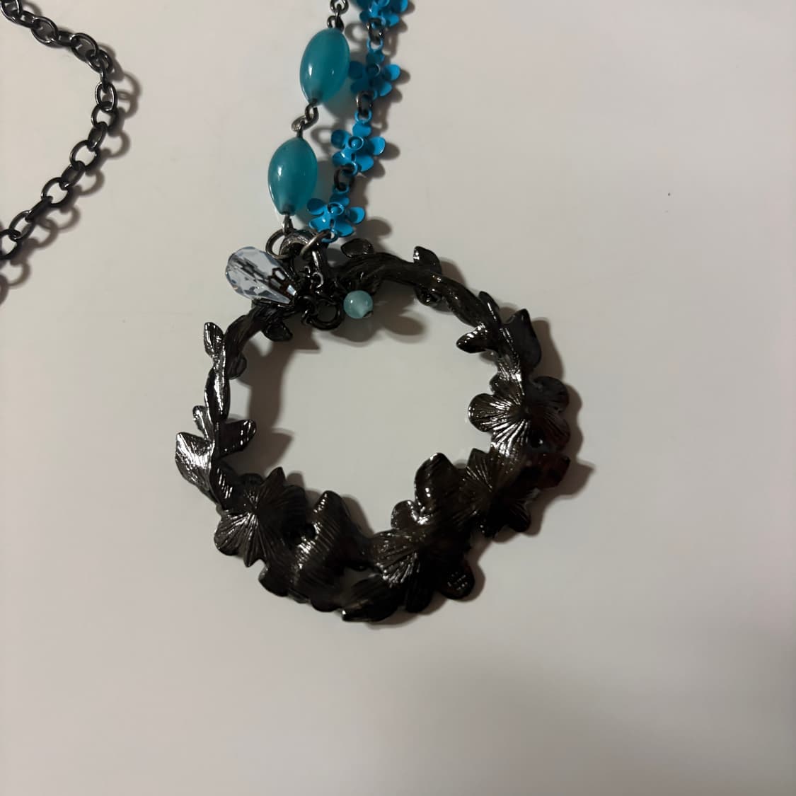 안나수이 블랙 터키석 목걸이 상품이미지3