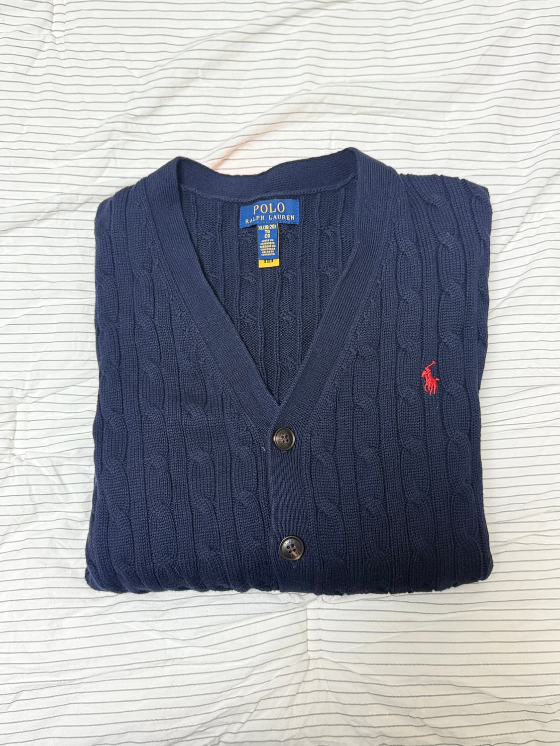 폴로랄프로렌 키즈 XL 가디건 팝니다. 상품이미지1