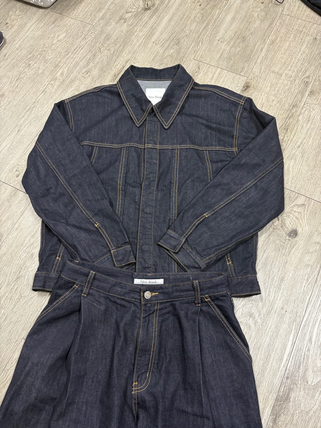 넌블랭크 데님셋업 L 상품이미지1