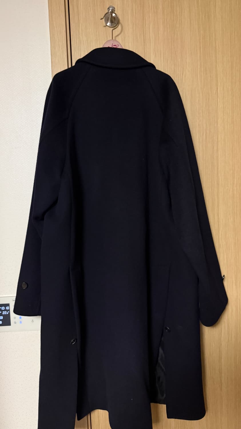 아트이프엑츠 발마칸 코트 네이비 상품이미지8