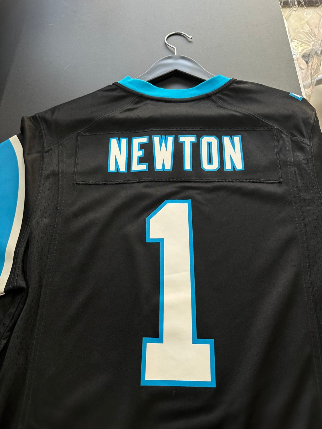 나이키 NFL 캐롤라이나 팬더스 뉴턴 풋볼져지 상품이미지6