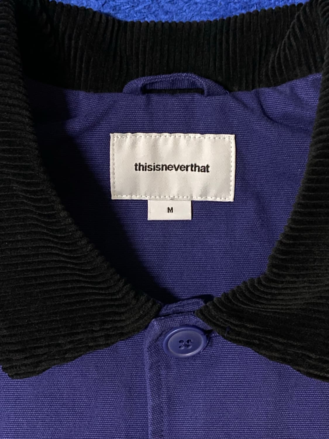 디스이즈네버댓 초어 자켓 블루 M 상품이미지4
