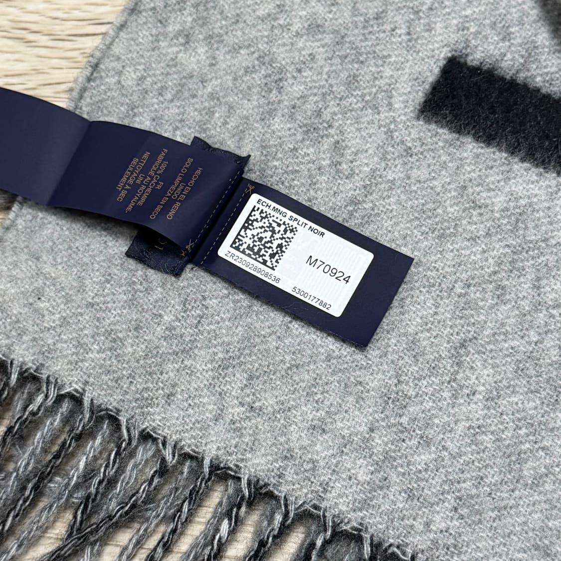 [새상품/선물가능] 루이비통 모노그램 스플릿 캐시미어 머플러 목도리 상품이미지6