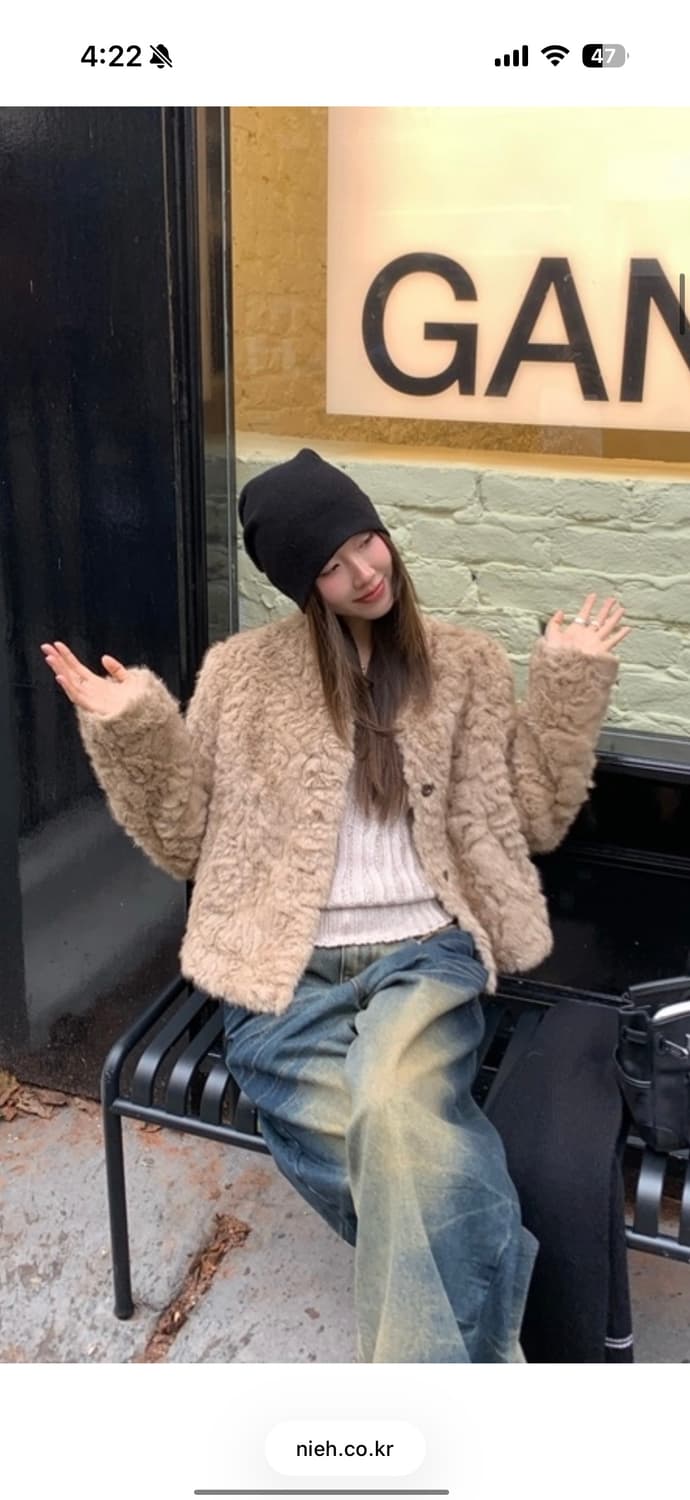 Nieh fur jacket 퍼 자켓 상품이미지9