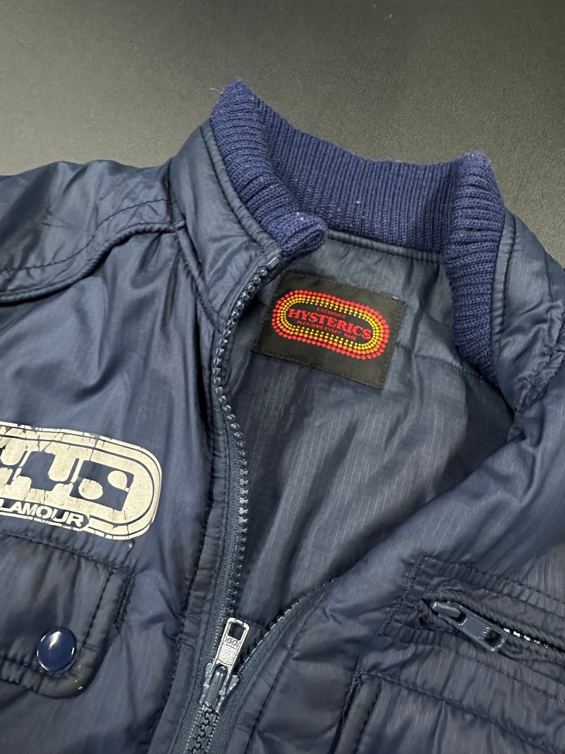 히스테릭 글래머 레이싱 패딩 자켓  상품이미지5