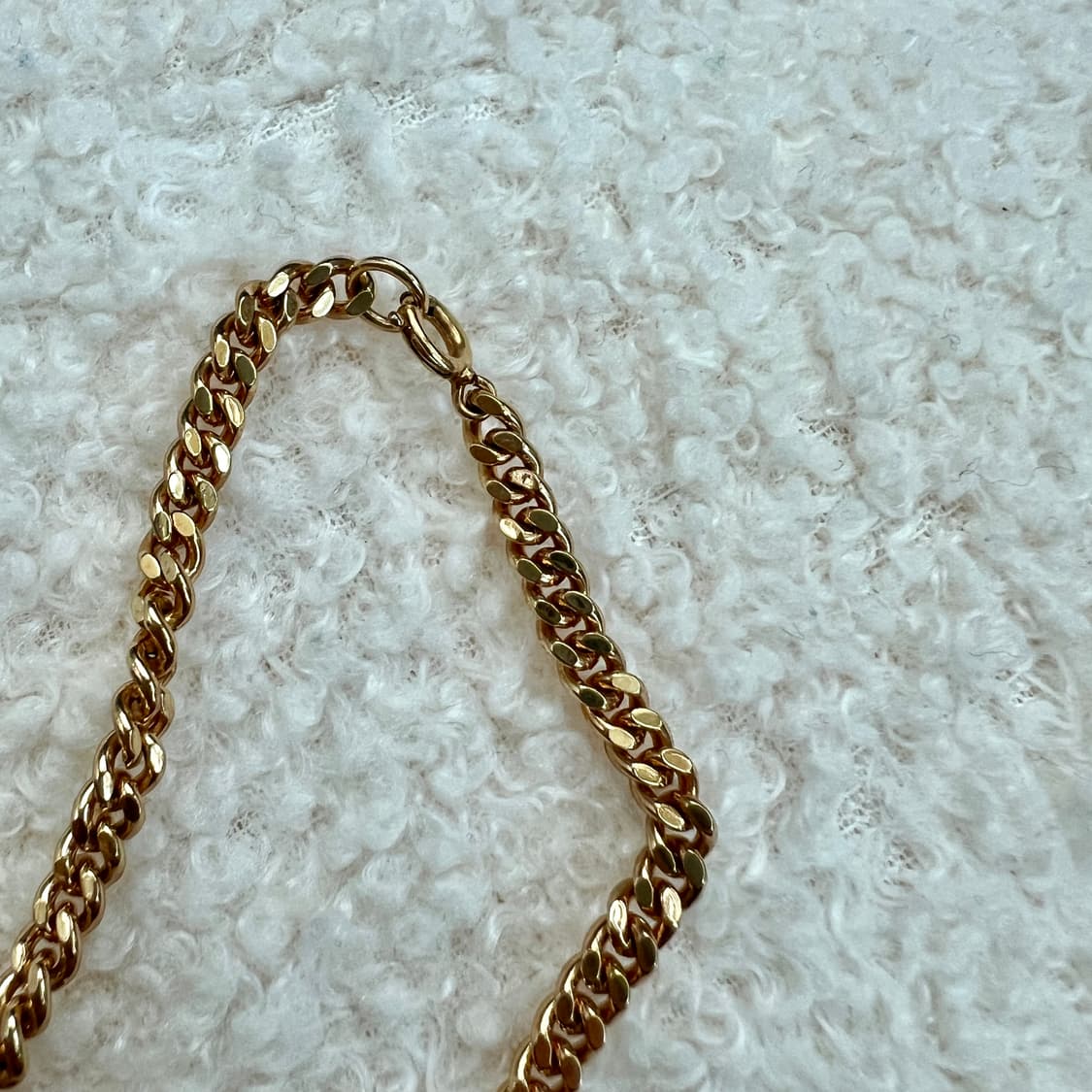 CD로고 금장 체인 팔찌 상품이미지3