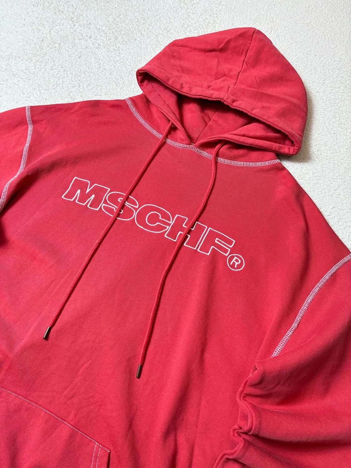 미스치프 MSCHF 스티치 오버핏 후드티 PN7607 상품이미지2