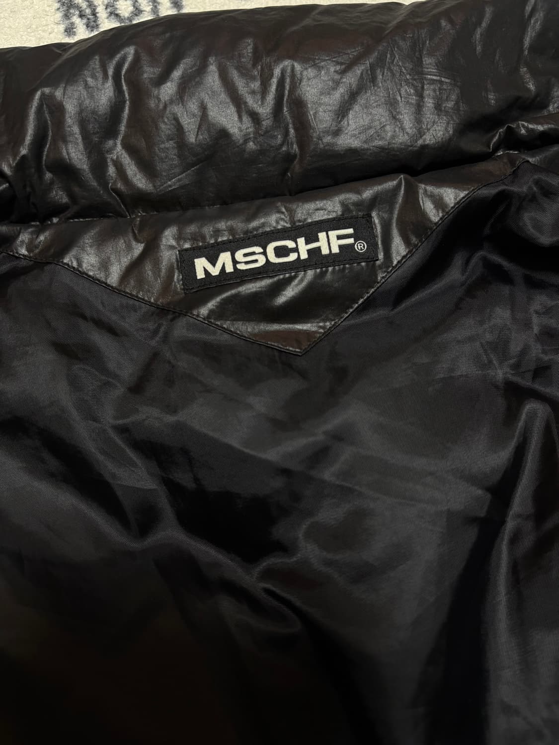 [S] 미스치프 에일리언 다운 자켓 -블랙 상품이미지5