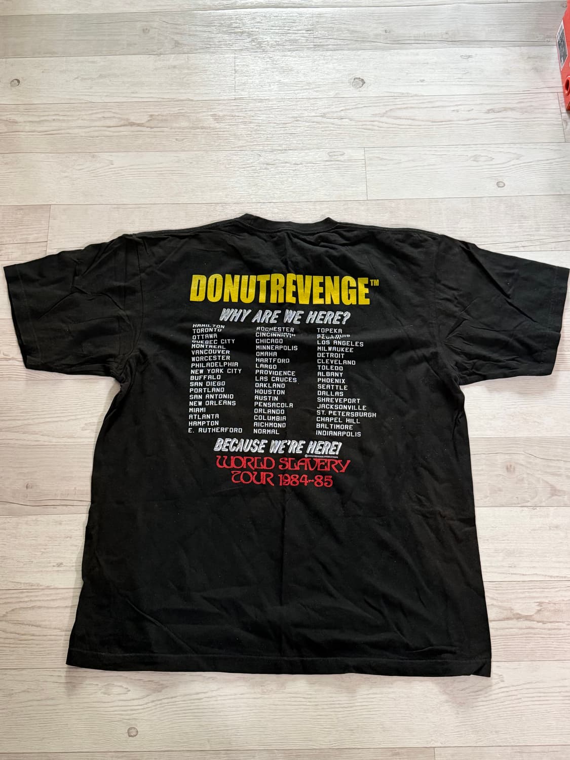 도넛리벤지 밴드티 상품이미지2