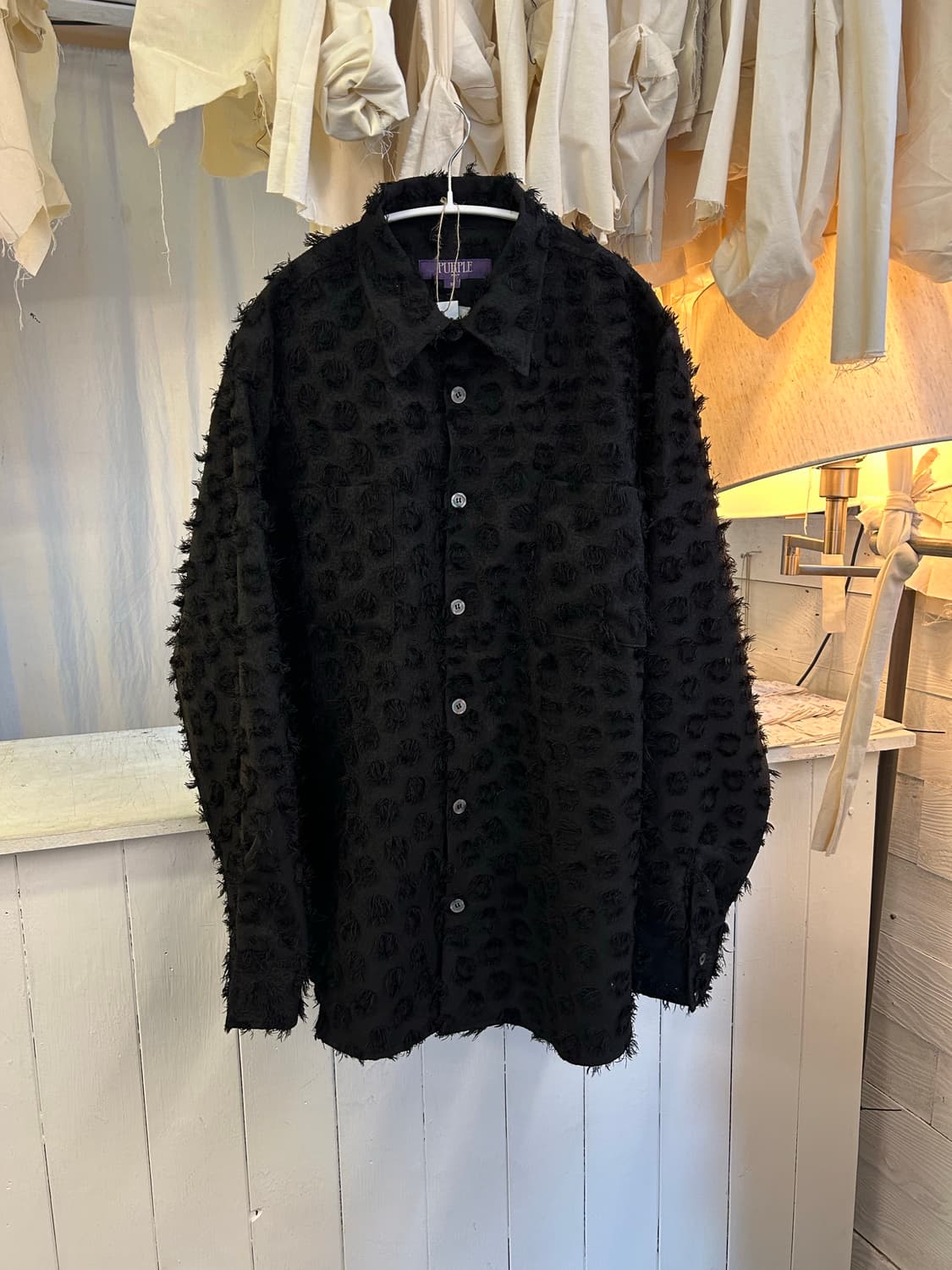 BESLOW 텍스처 셔츠 상품이미지1