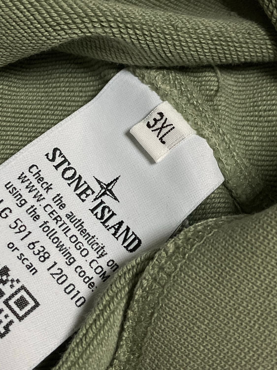 스톤아일랜드 크루넥 스웨트셔츠 3XL 상품이미지4