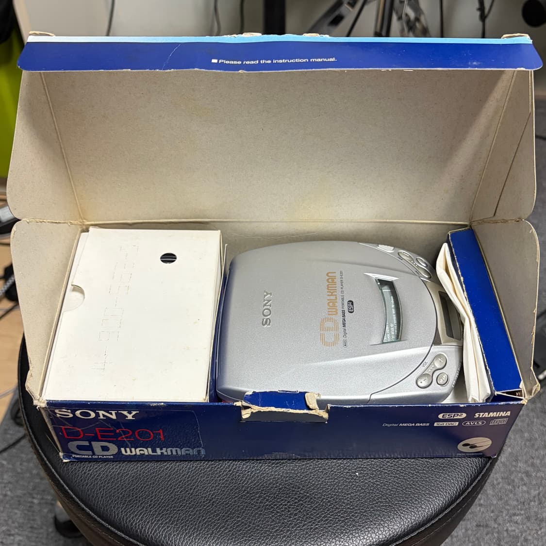 Sony DE 201 휴대용 CDP 풀박스 상품이미지2