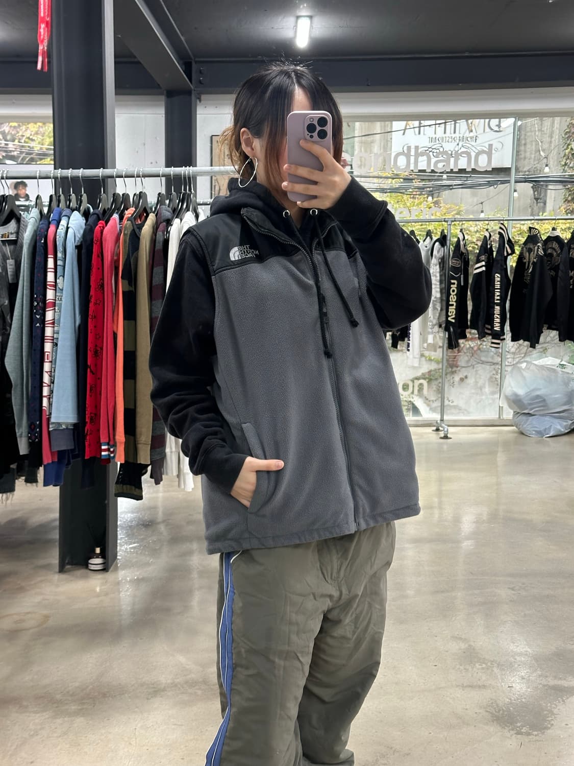 노스페이스 리버시블 플리스 윈드브레이커 베스트 상품이미지2