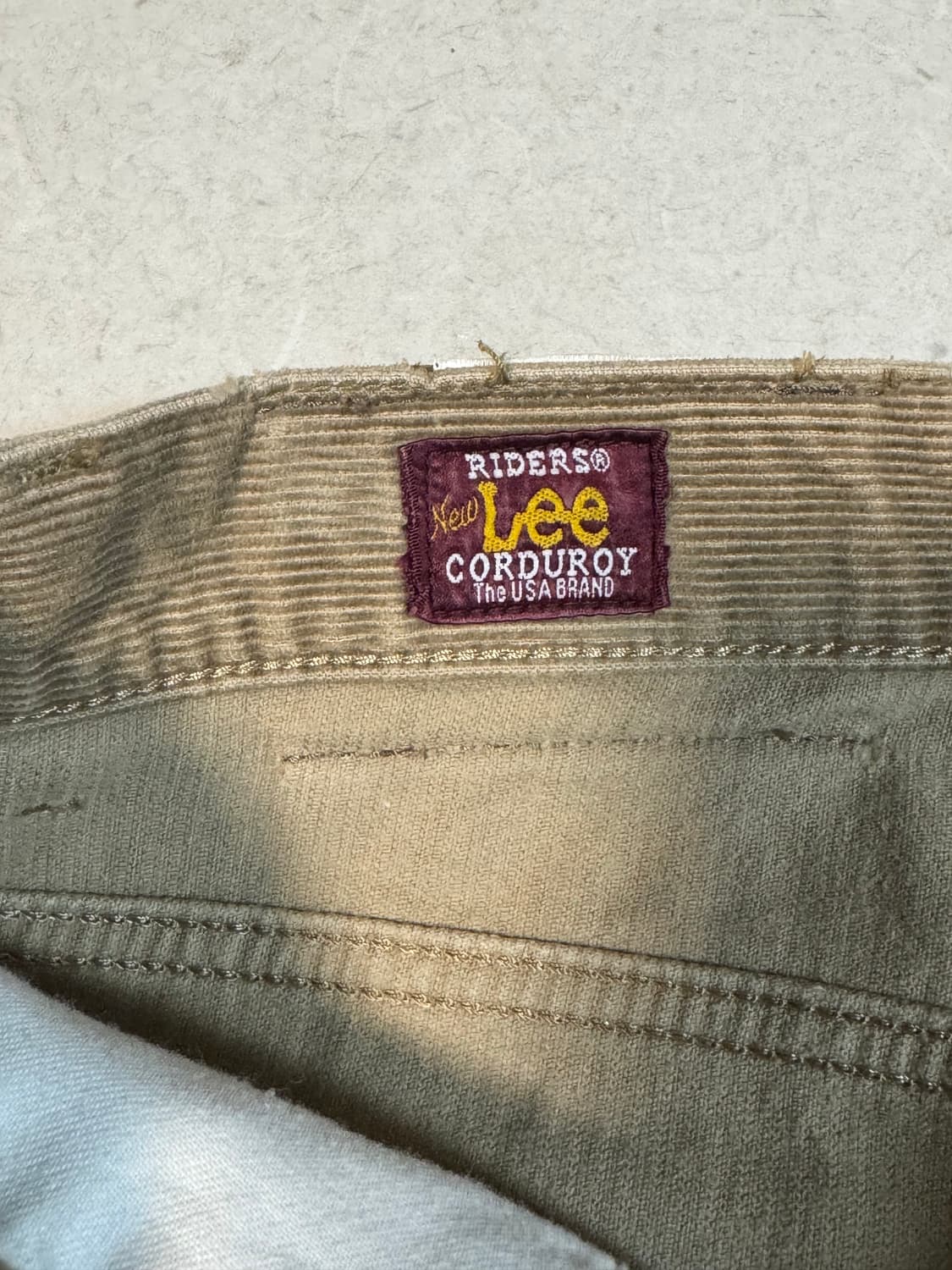 Lee 제팬 빈티지 코듀로이 팬츠 33 상품이미지5