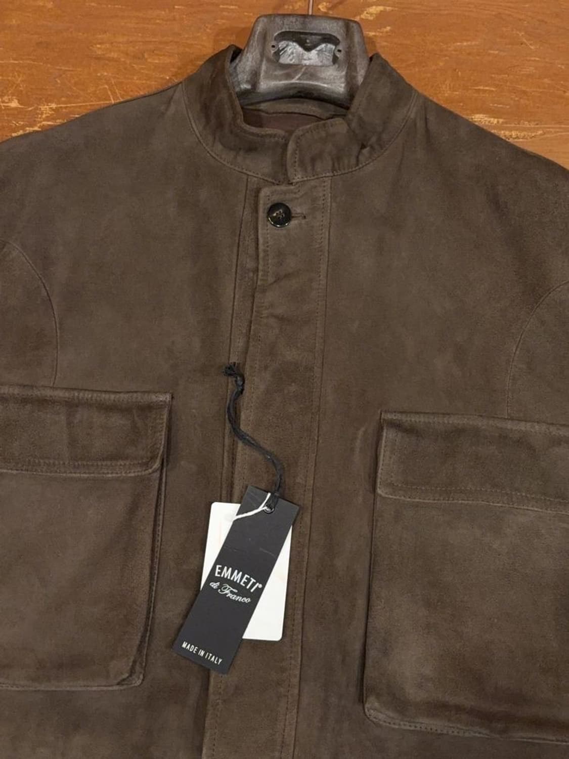 홀링턴 파리 X 엠메티 스웨이드 자켓 상품이미지7