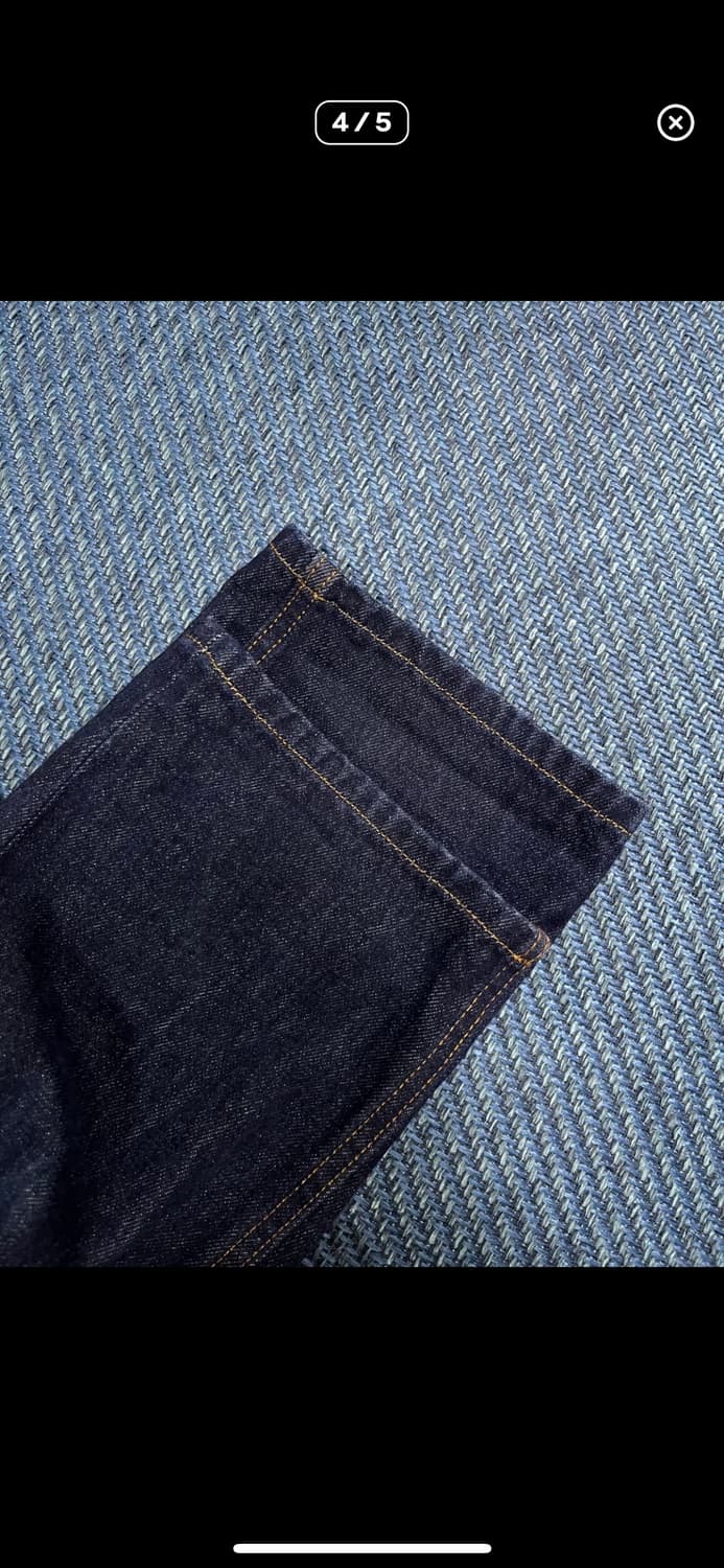 드리스반노튼 스트레이트 인디고 데님 상품이미지4