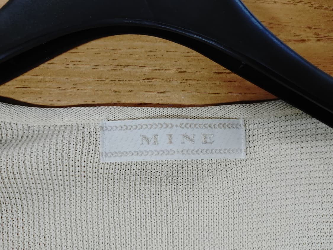 MINE 마인 여성 Y형 버튼 가디건 상품이미지3