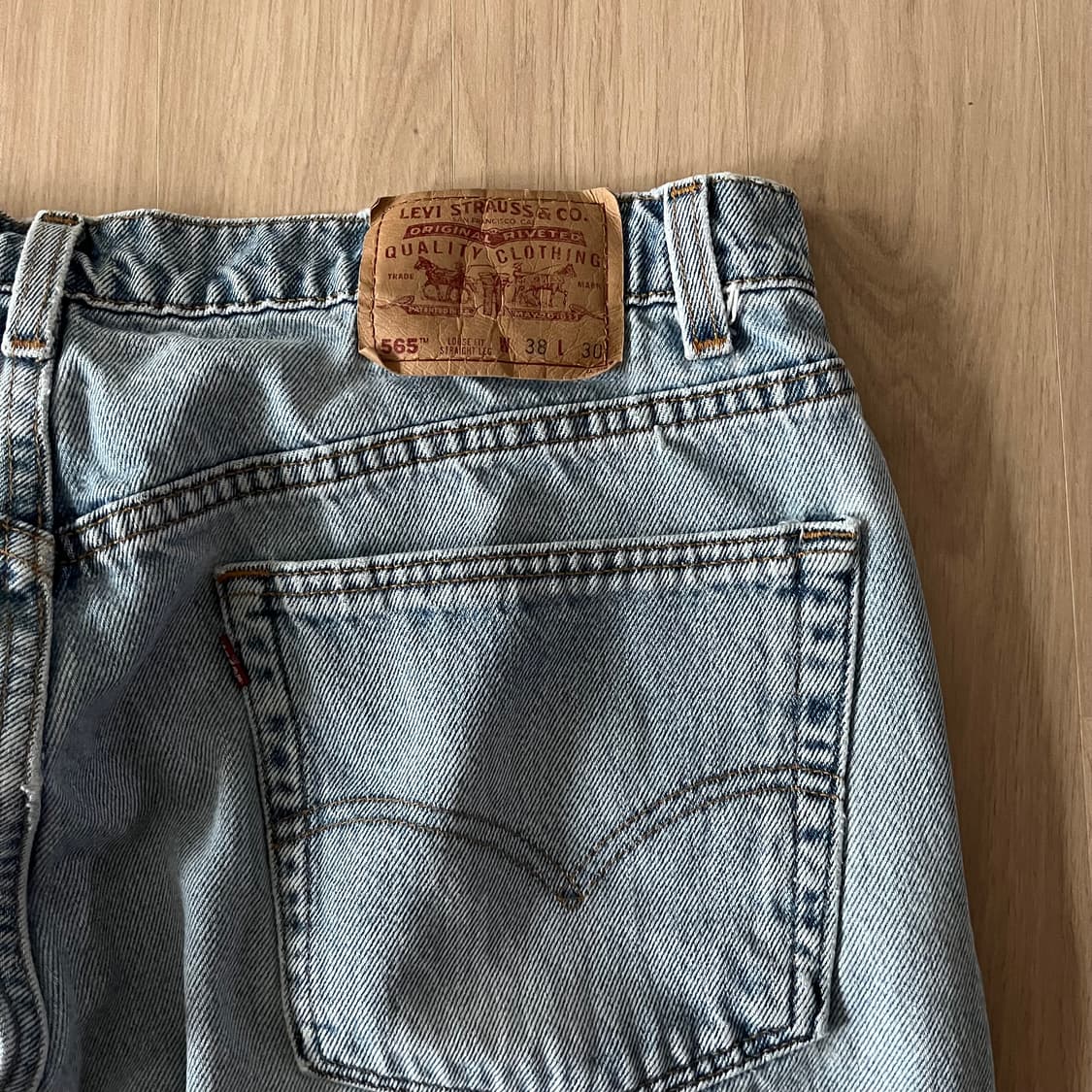 [38X30] 90s 빈티지 리바이스 565 made in usa 상품이미지7