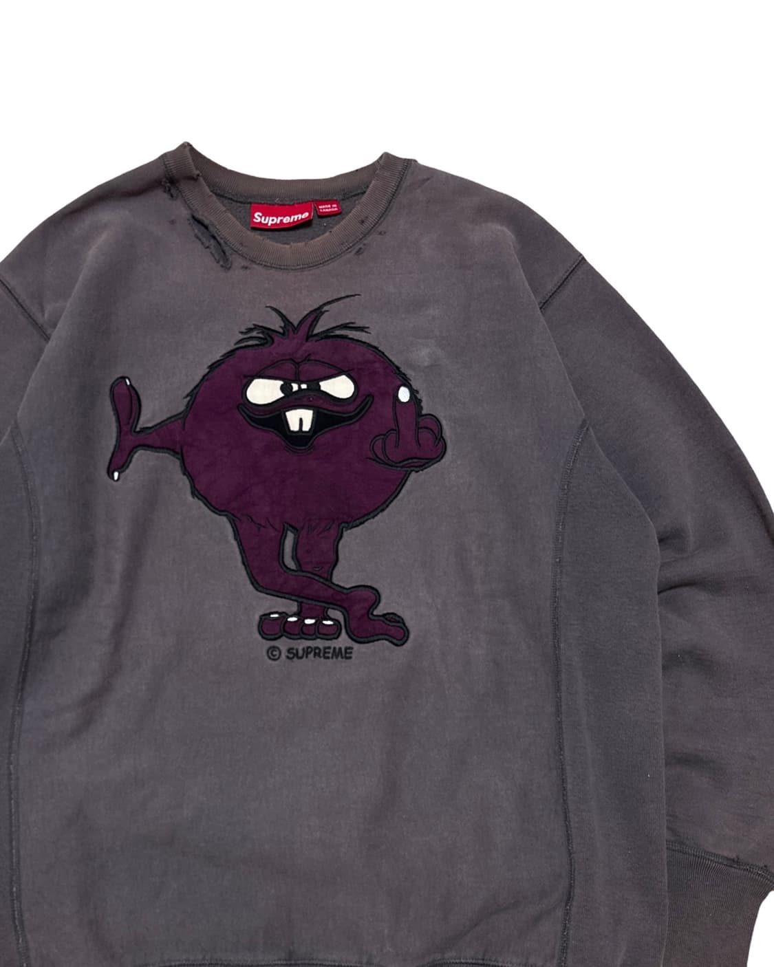 슈프림 02FW 카마초 커스텀 맨투맨 상품이미지2