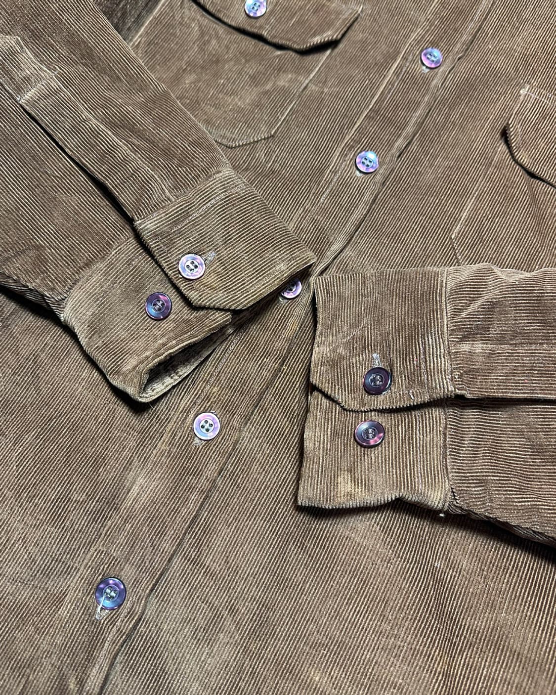 Old Sportsman Shirt 코듀로이 퀄팅 라이닝 셔츠 자켓 상품이미지4