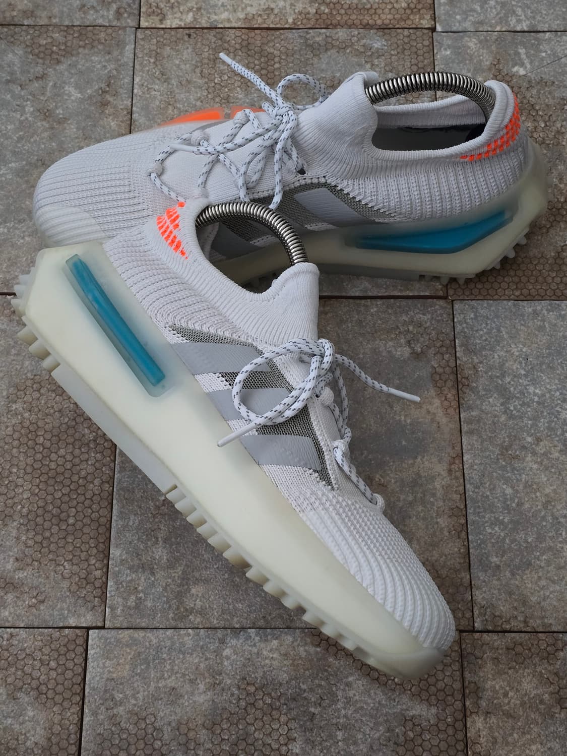 (270)아디다스 nmd s1 클라우드 화이트  상품이미지4